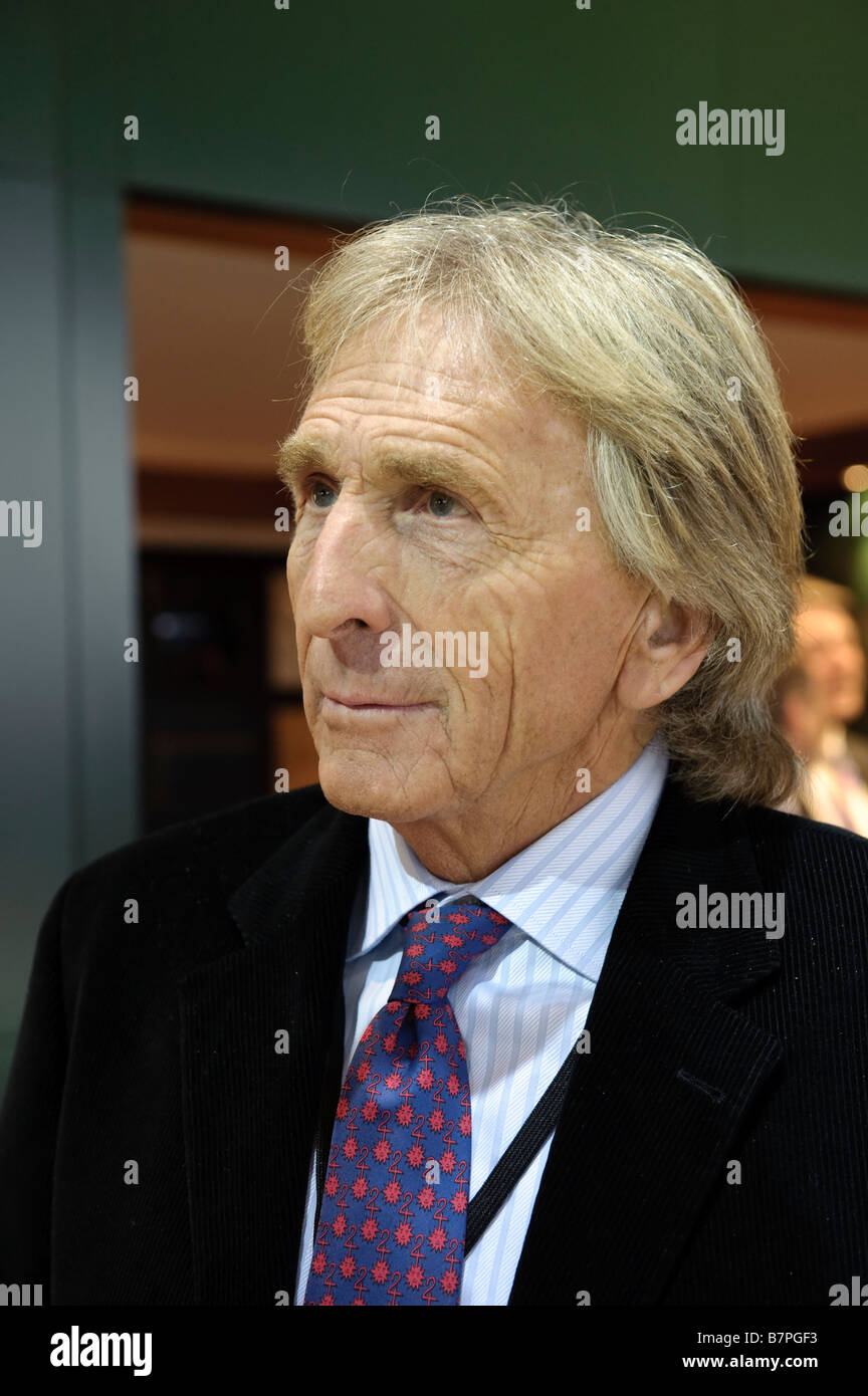 Derek Bell at the 2009 North American International Auto Show in Detroit Michigan USA Stock Photo