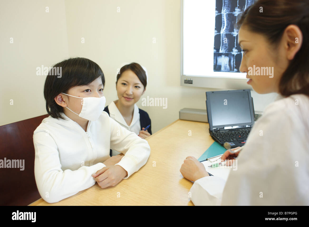 Japanese School Girls Medcial Exam