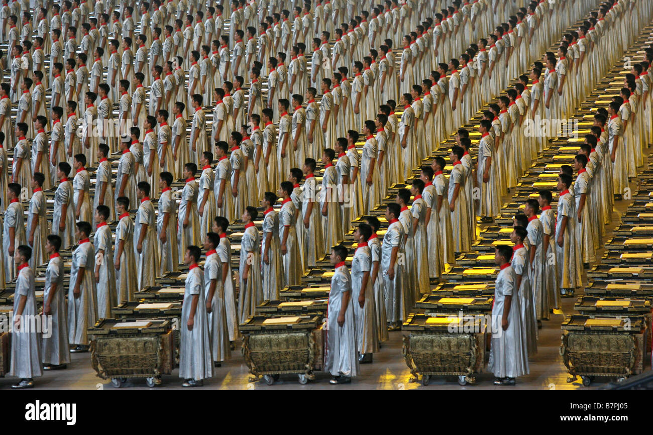BEIJING OLYMPIC GAMES 2008 OPENING CEREMONY Stock Photo - Alamy