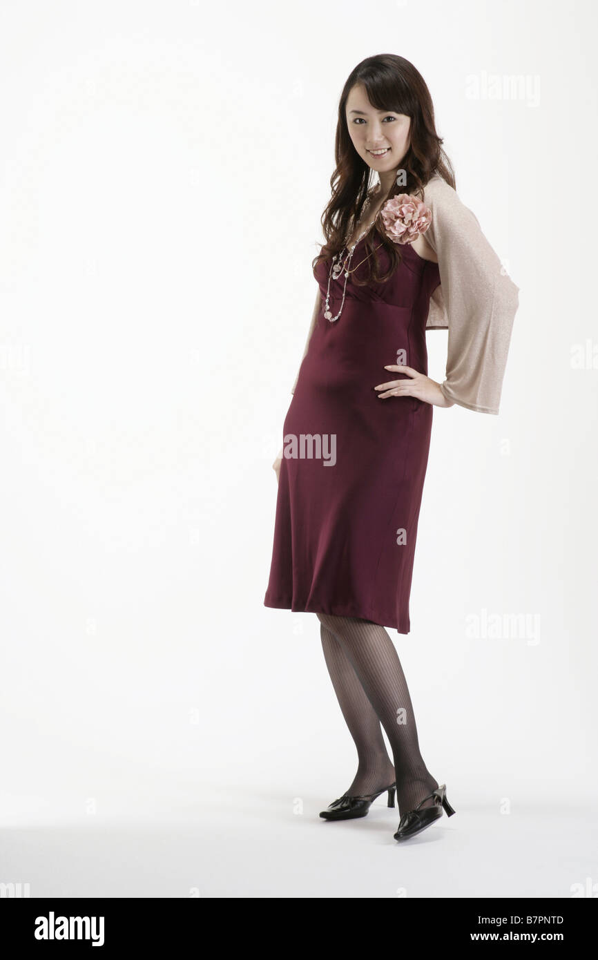 In a dress hi-res stock photography and images - Alamy