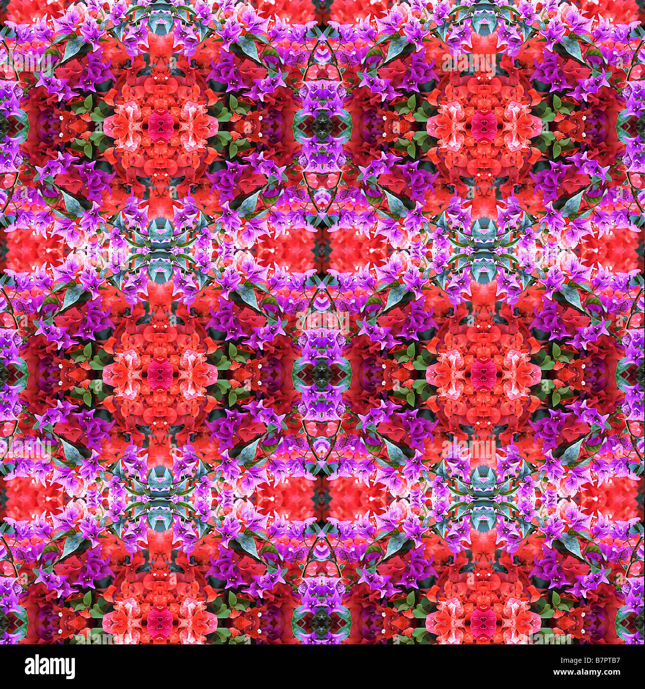 repetitive pattern of flowers Stock Photo - Alamy