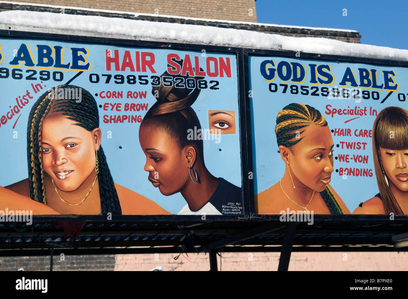 Window Display Hairdresser Stock Photos Window Display