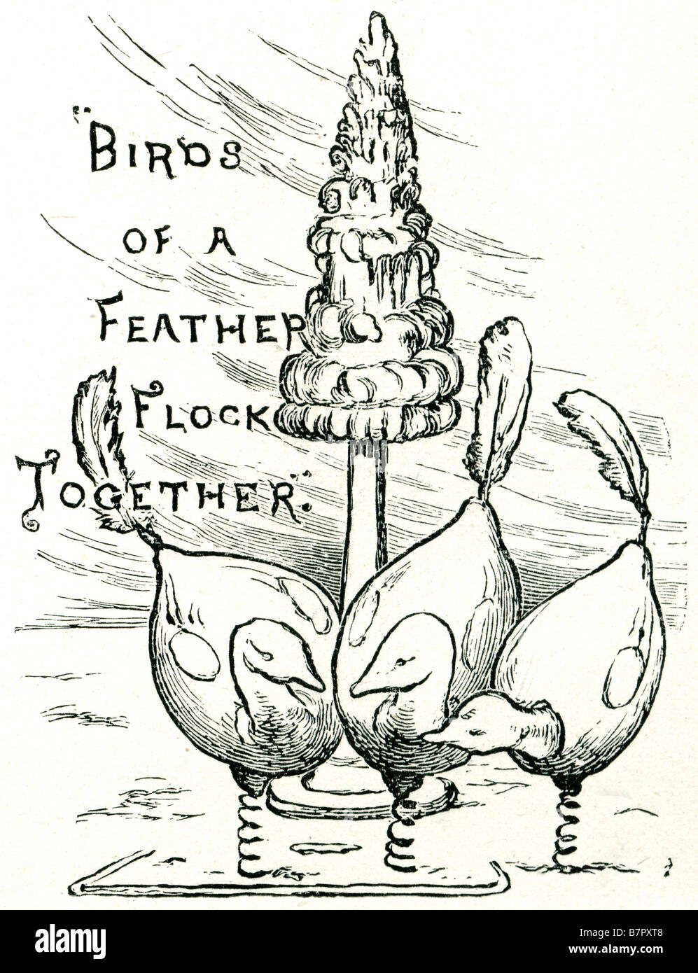Nursery Rhyme Birds Of A Feather Flock Together Sayings The Idiom