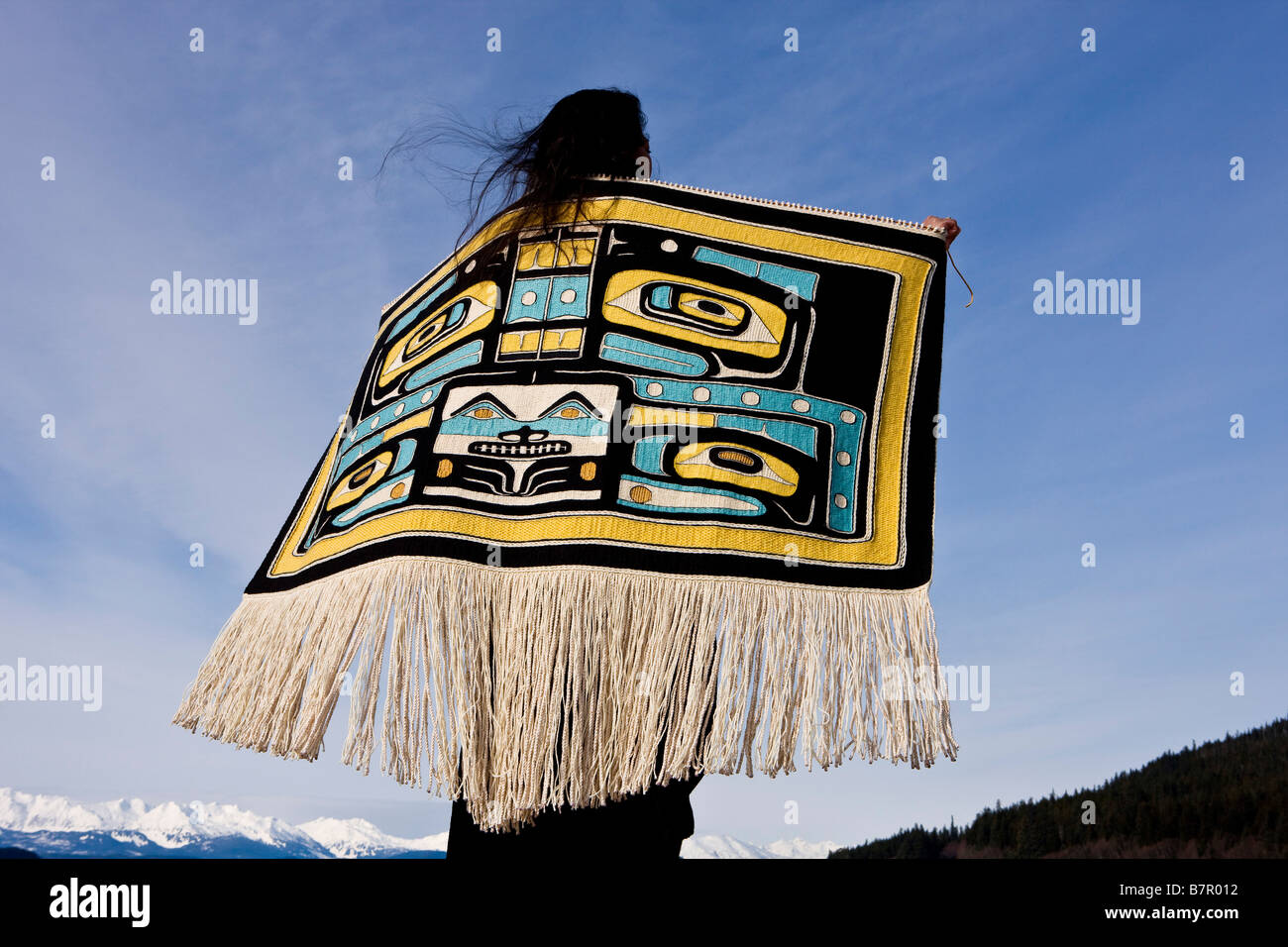 Tlingit Ceremonial Robe (Chilkat Blanket) The Amy Elliot, 51 OFF