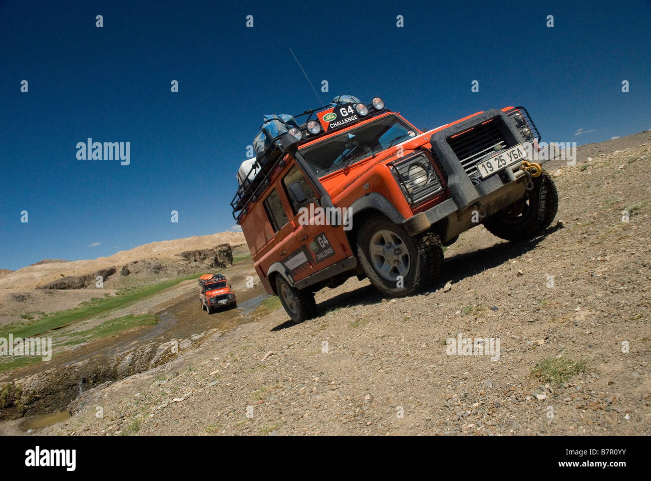 Land Rover G4 Challenge recce Stock Photo