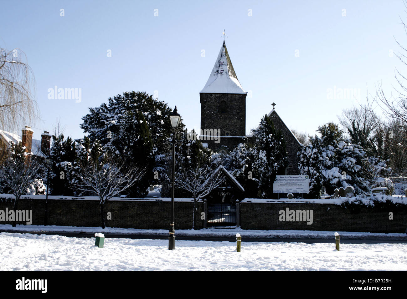 st pauls cray village kent uk Stock Photo Alamy