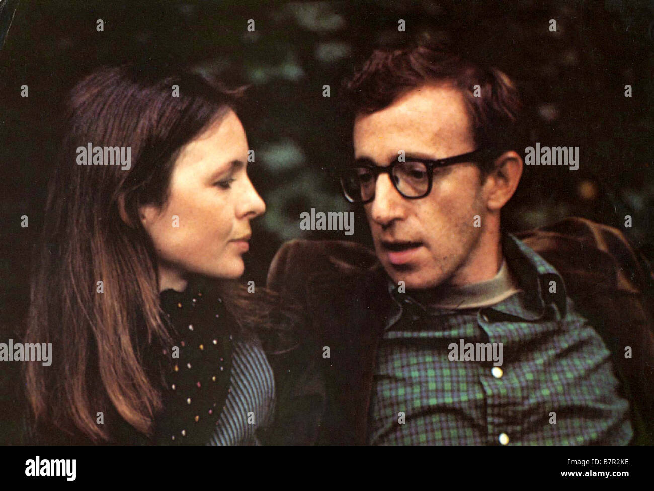 Annie Hall  Year: 1977  Director: Woody Allen Diane Keaton, Woody Allen Stock Photo
