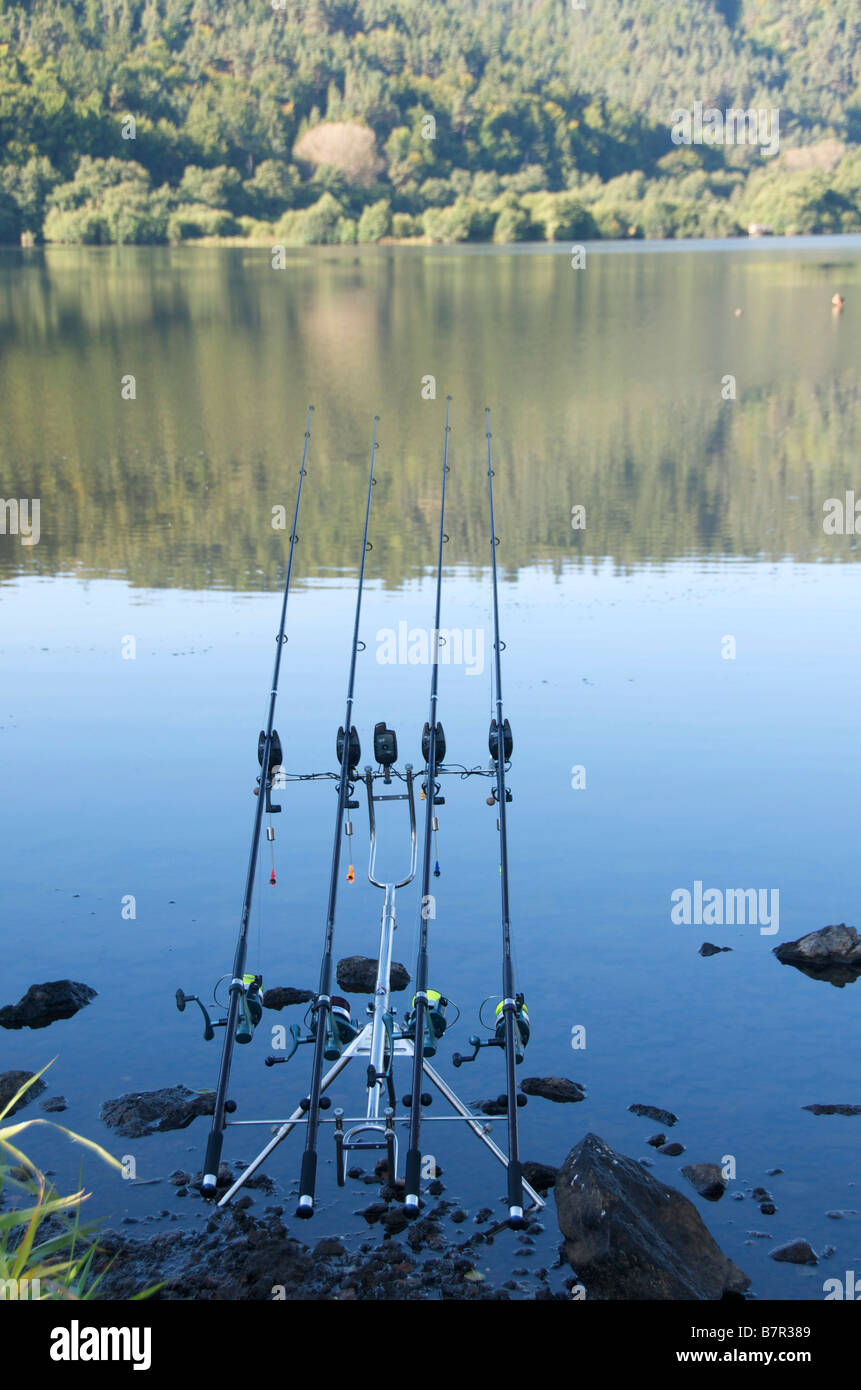 fishing rods and reels Stock Photo Alamy
