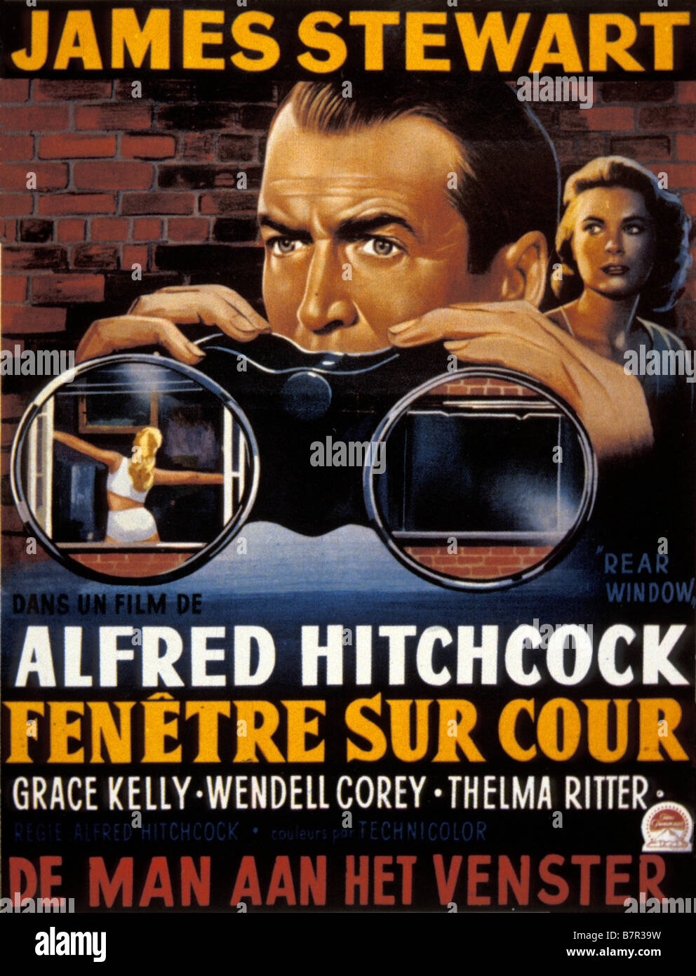 Rear Window Year: 1954 - USA Director: Alfred Hitchcock James Stewart