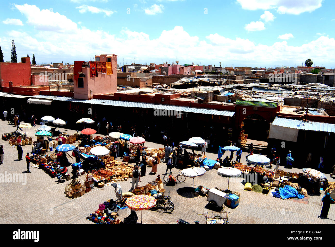 Market Marrakech Marocco Stock Photo Alamy