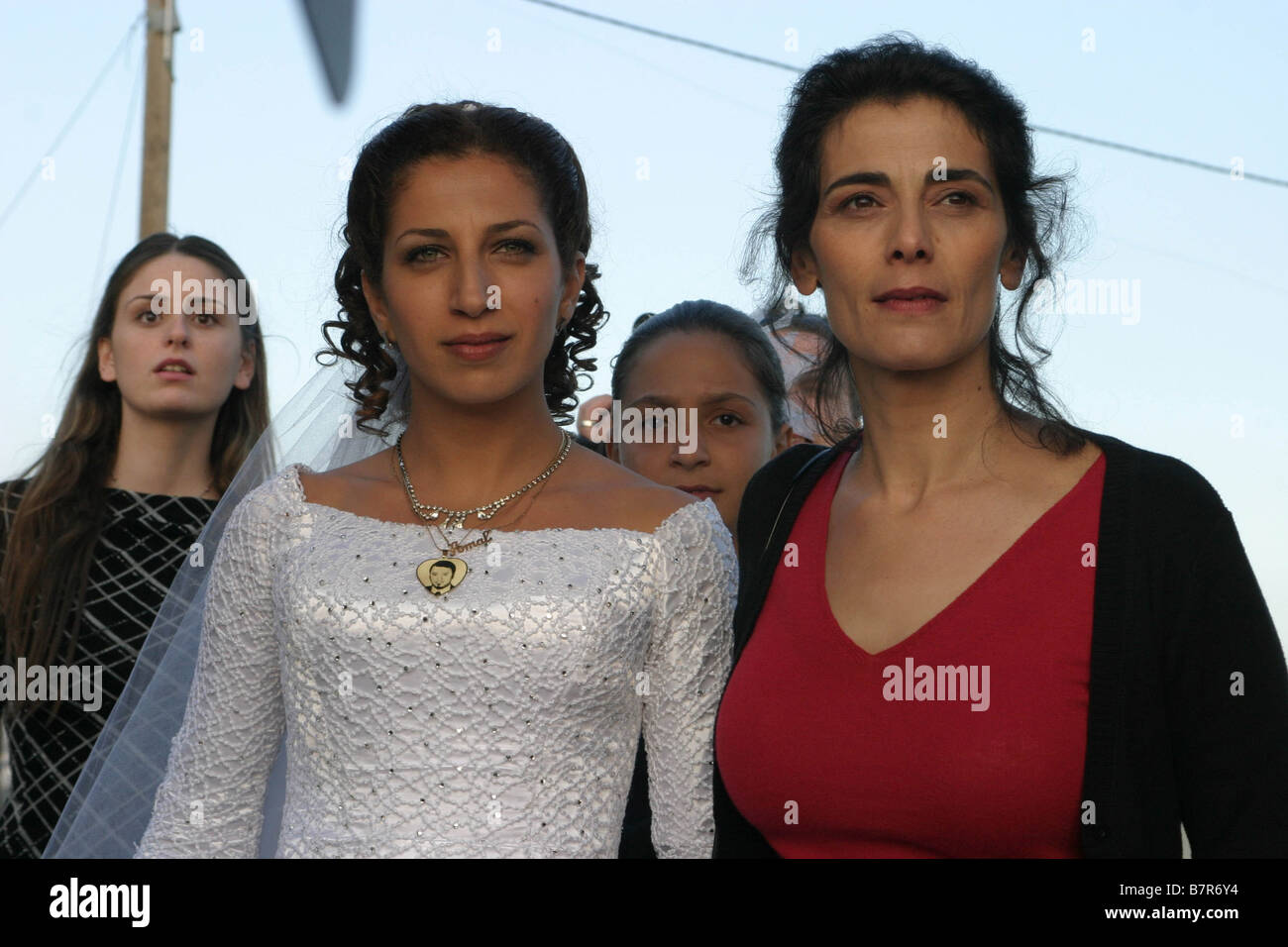 The Syrian Bride Ha-Kala Ha-Surit Year: 2004  Clara Khoury, Hiyam Abbas, Ranin Boulos, Hannah Abou Manneh  Director: Eran Riklis Stock Photo