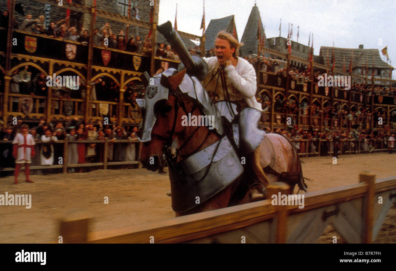 Chevalier A Knight's Tale  Year: 2001 USA Heath Ledger  Director: Brian Helgeland Stock Photo