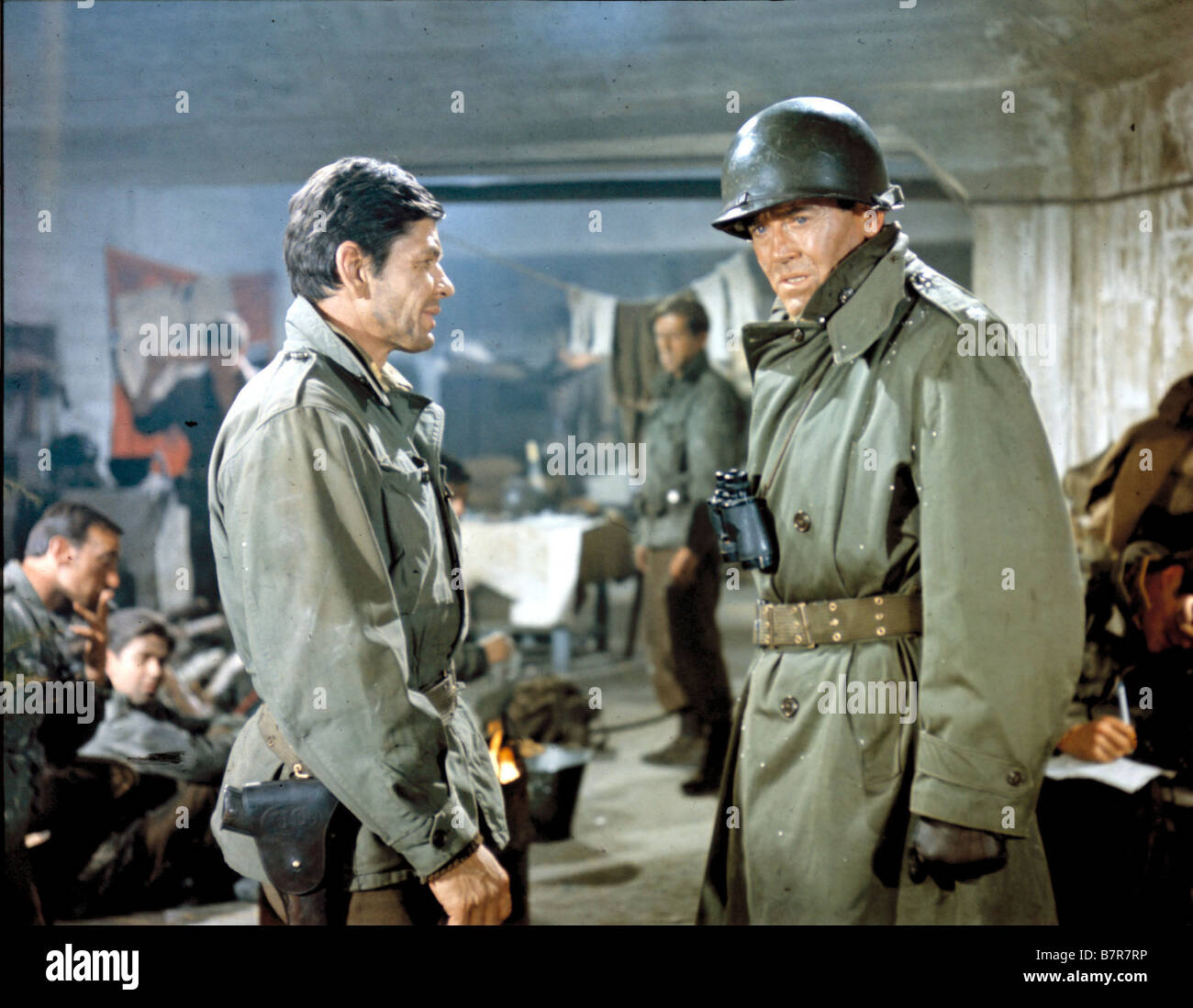 La bataille des ardennes Battle of the Bulge  Year: 1965 USA Henry Fonda, Charles Bronson  Director: Ken Annakin Stock Photo