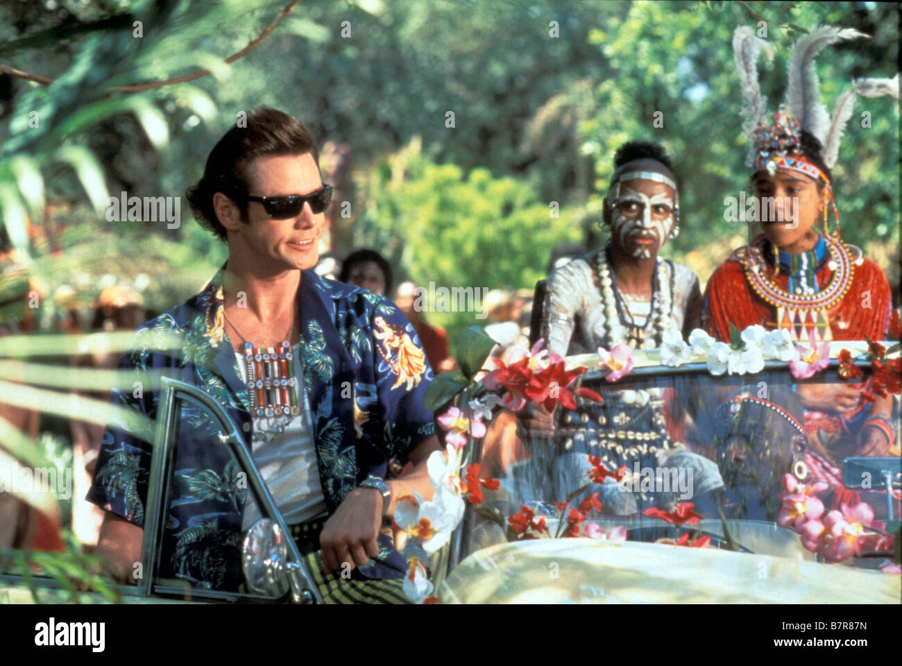 Ace Ventura: When Nature Calls  Year: 1995 USA Director : Steve Oedekerk Jim Carrey Stock Photo