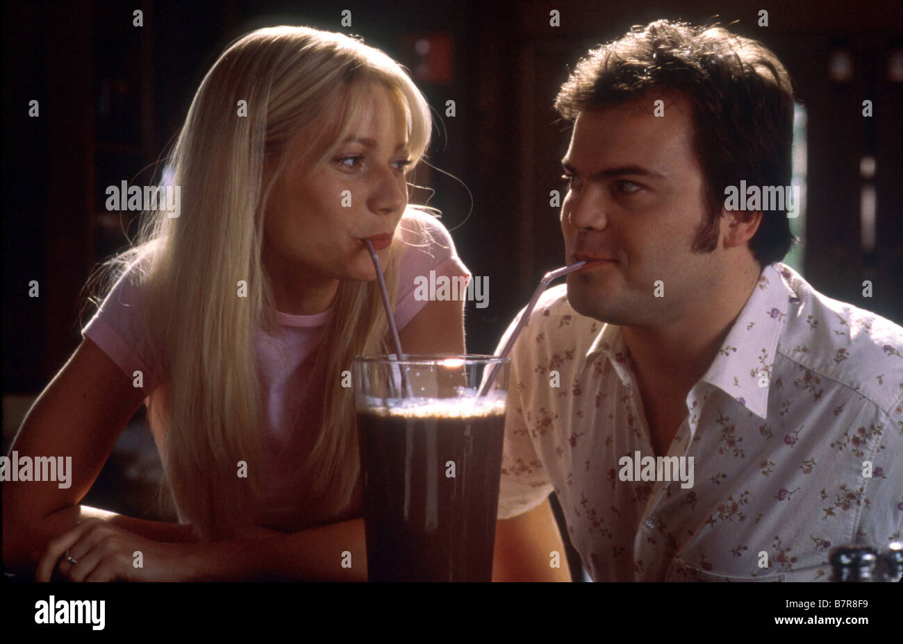 Shallow Hal Year: 2001 USA  Directed by Bobby Farrelly Peter Farrell Gwyneth Paltrow, Jack Black, Stock Photo