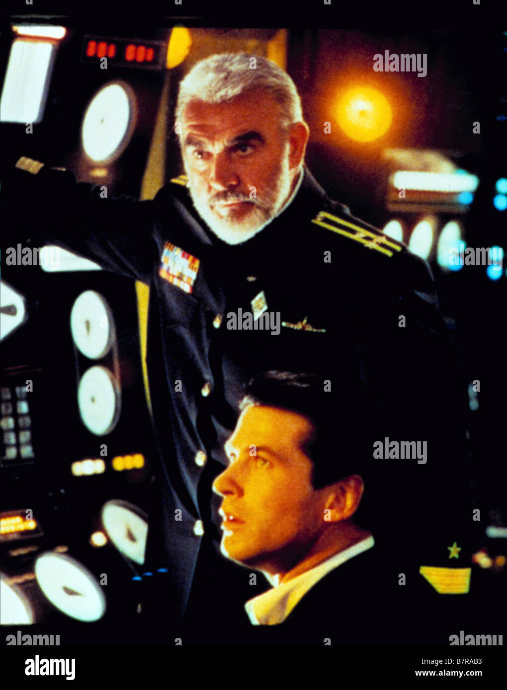 The Hunt for Red October  Year: 1990 USA  Director : John McTiernan Sean Connery, Alec Baldwin Stock Photo