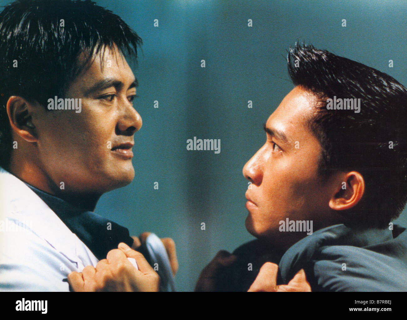 Lat sau san taam  Hard Boiled Year: 1992 - Hong Kong Director: John Woo Yun-Fat Chow, Tony Leung Chiu Wai Stock Photo