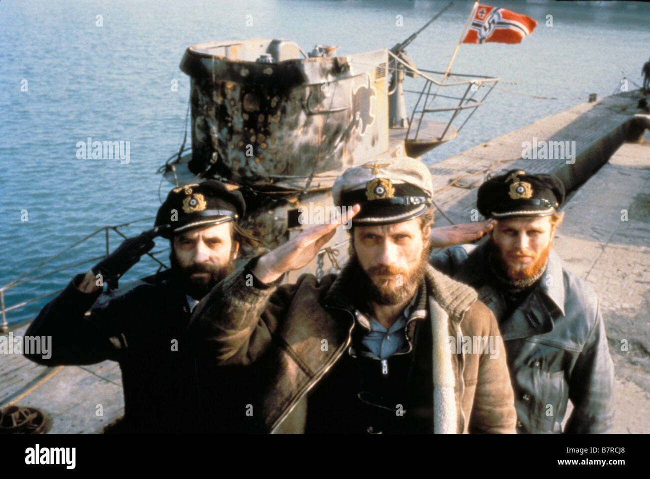 Das Boot The boat Year : 1981  West Germany Director: Wolfgang Petersen Jürgen Prochnow, Herbert Grönemeyer, Klaus Wennemann Stock Photo