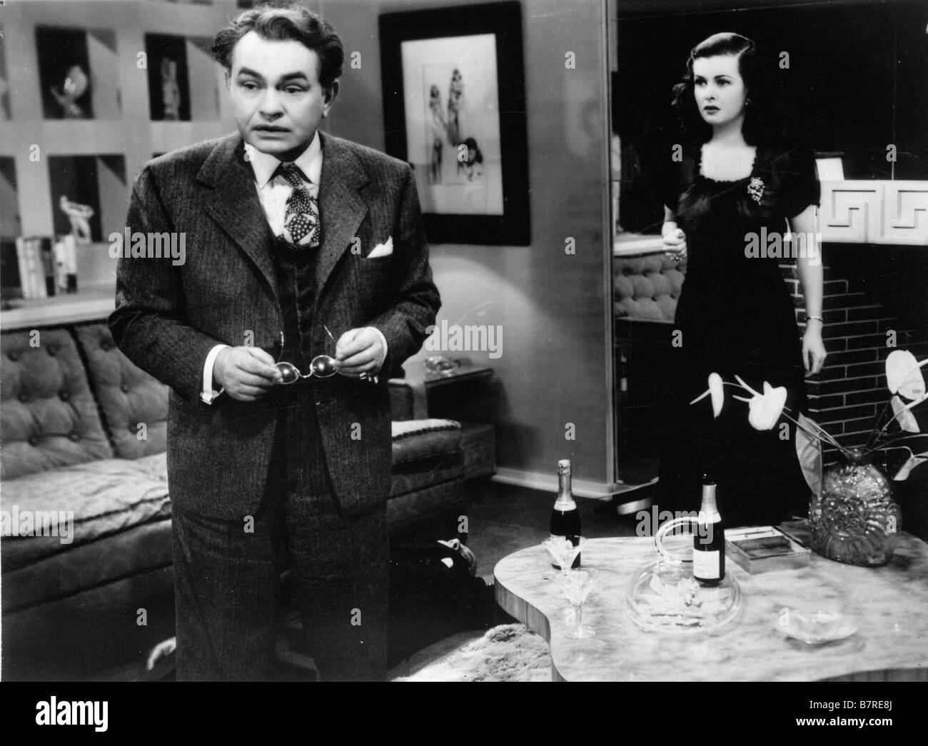 The Woman in the Window Year 1944 USA Edward G. Robinson, Joan