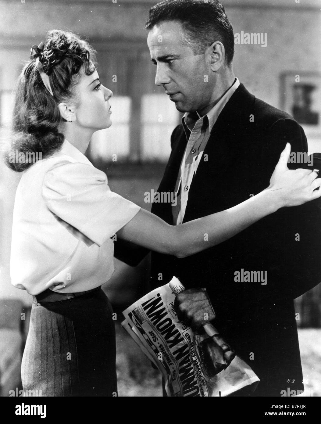 High Sierra  Year: 1941 USA Ida Lupino, Humphrey Bogart  Director: Raoul Walsh Stock Photo
