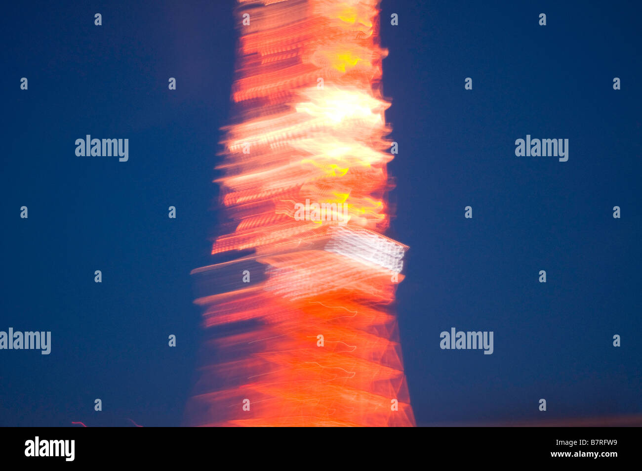 Tokyo Tower night motion japan Asia travel Stock Photo Alamy