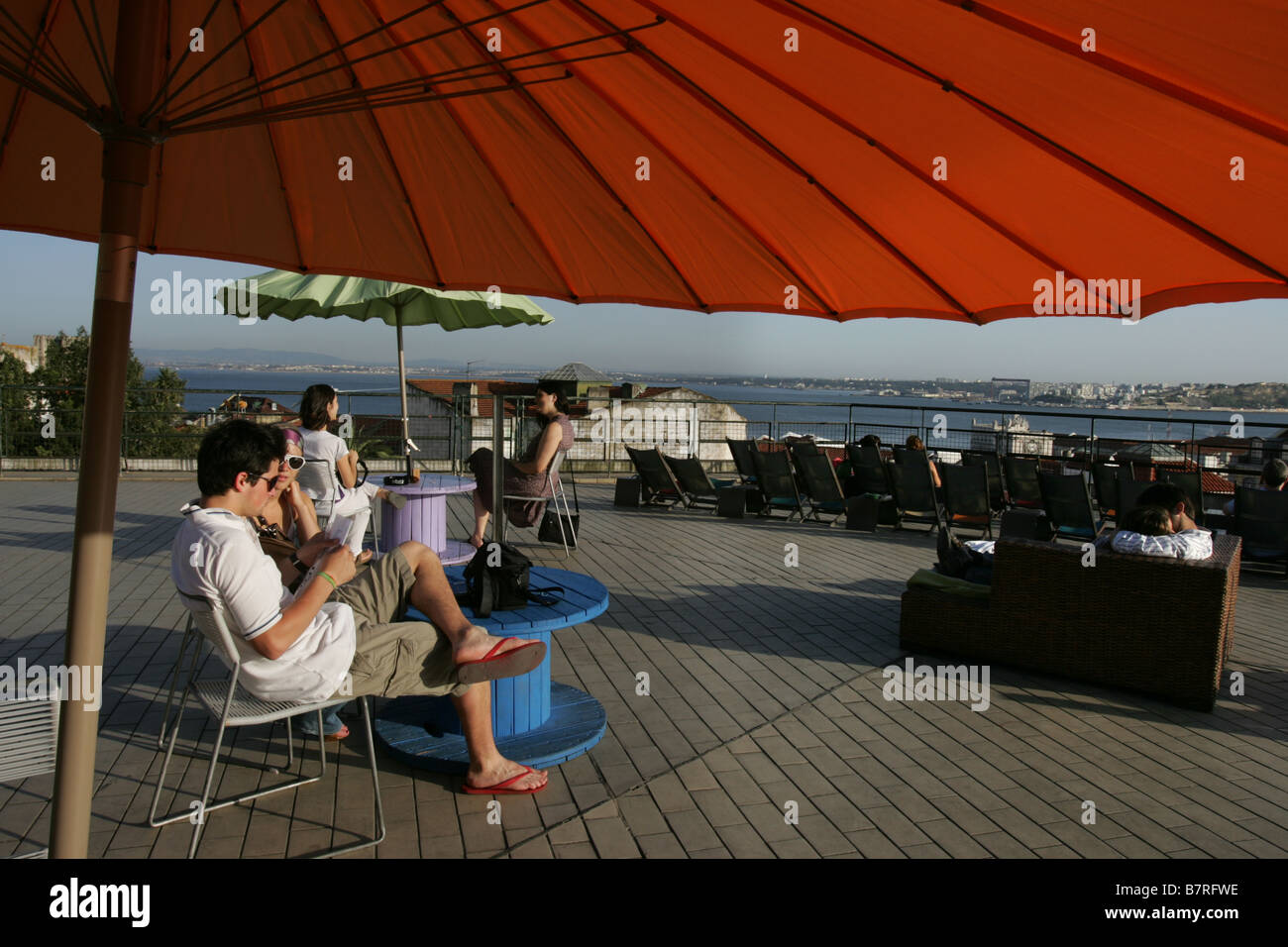 Cafe Bar Called The Terrace O Terraco Boasting One Of Lisbon S Best Stock Photo Alamy Cafe Bar Called The Terrace O Terraco Boasting One Of Lisbon S Best Stock Photo Alamy
