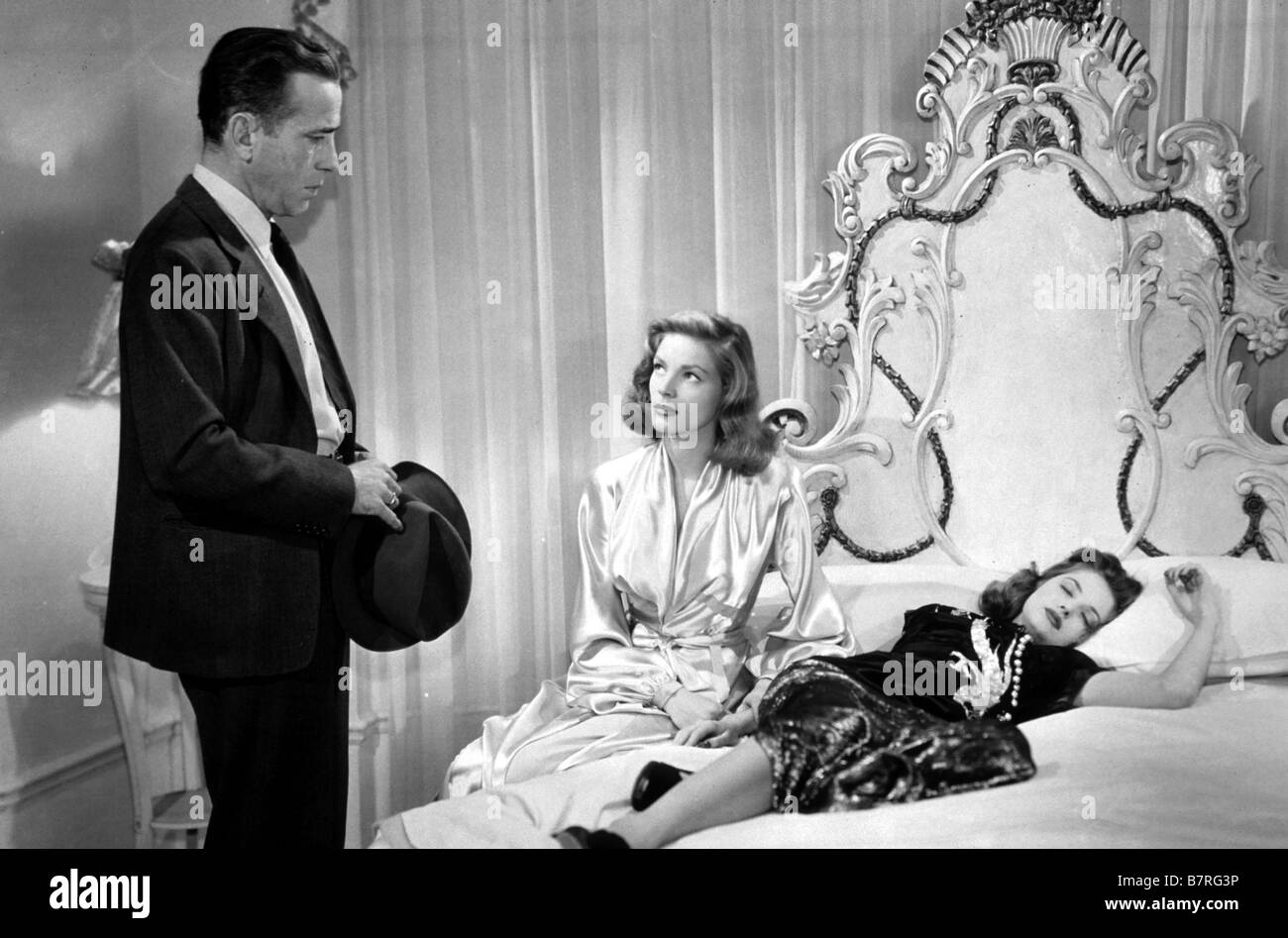 The Big Sleep Year: 1946 USA Humphrey Bogart, Lauren Bacall, Martha Vickers  Director: Howard Hawks Stock Photo