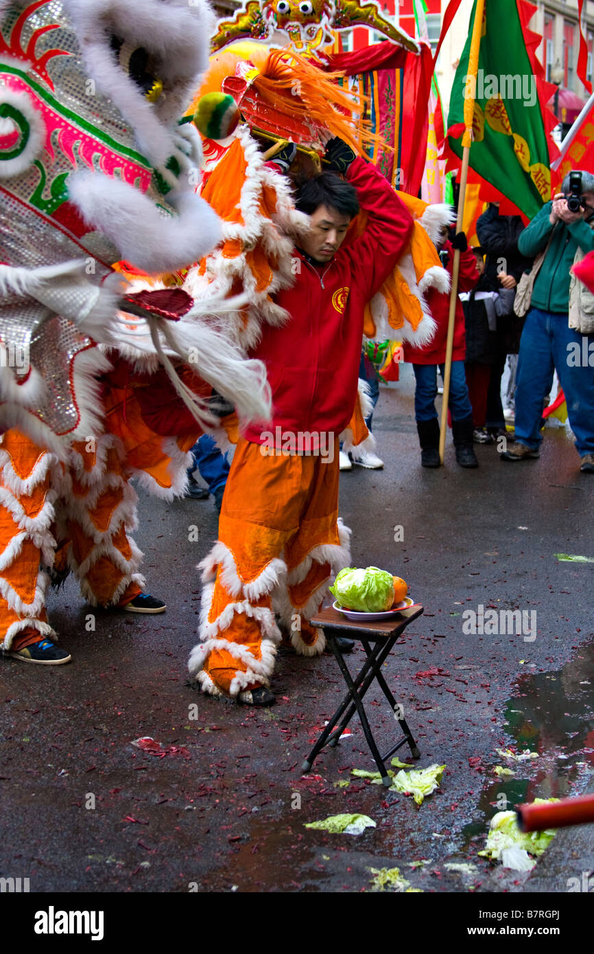 chinese new year lettuce and oranges