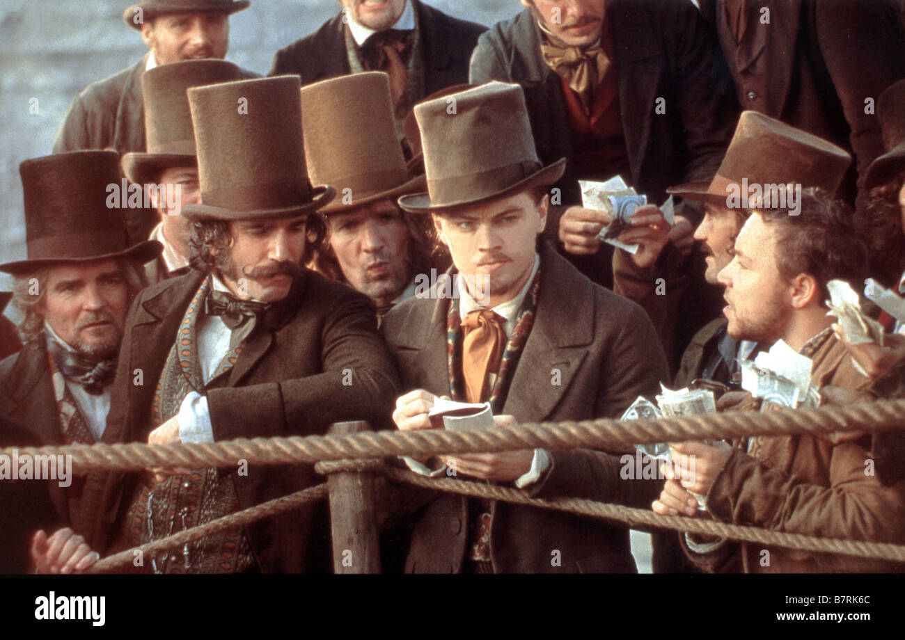 Gangs of New York  Year: 2002 USA Leonardo DiCaprio, Daniel Day-Lewis  Director: Martin Scorsese Stock Photo