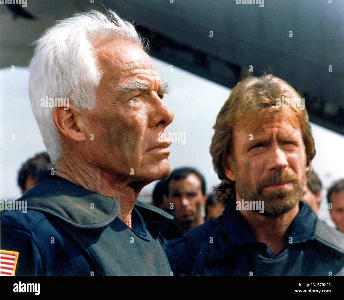 The Delta Force Year: 1986 USA Chuck Norris, Lee Marvin Director : Menahem Golan Stock Photo