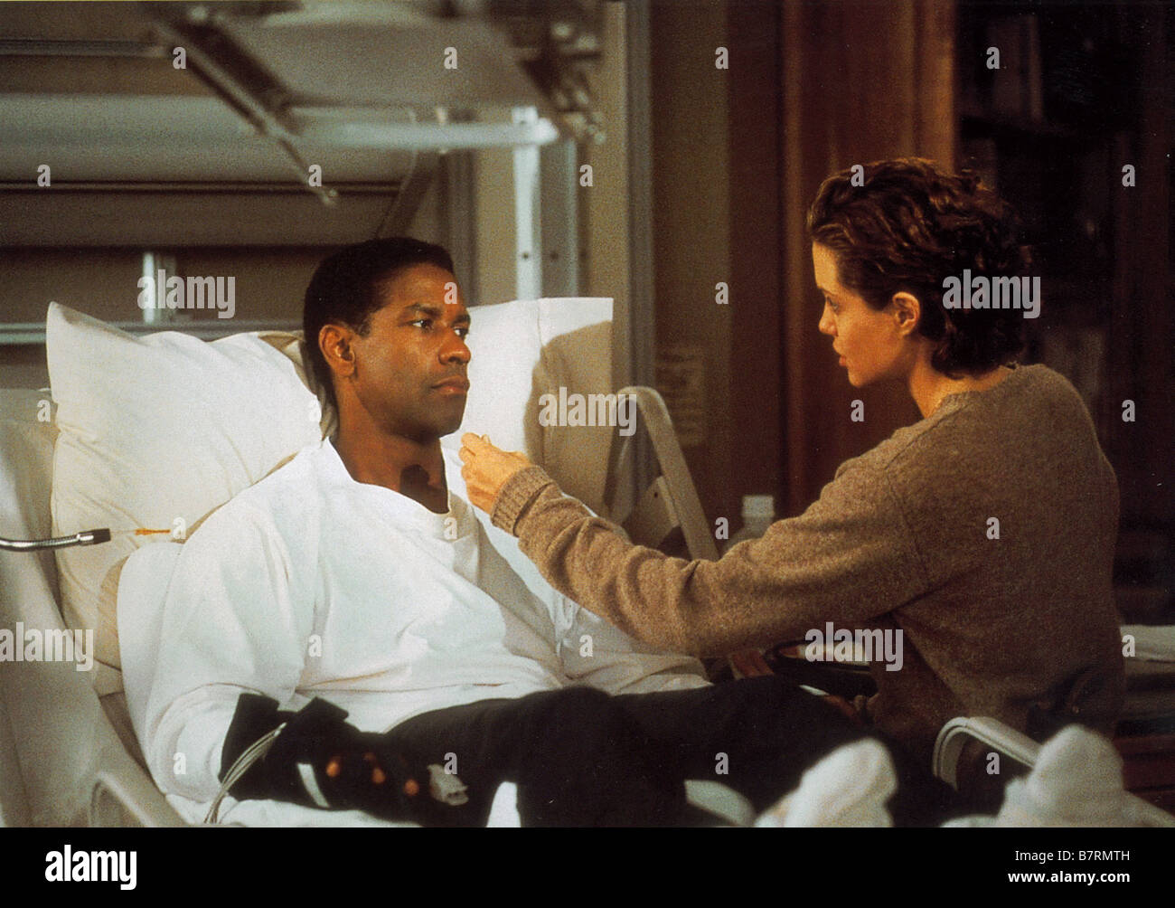 The Bone Collector  Year: 1999 USA DENZEL WASHINGTON ANGELINA JOLIE Stock Photo