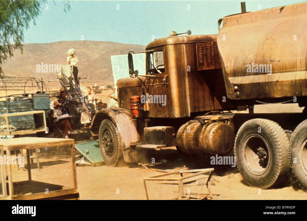 Duel Year: 1971 USA Dennis Weaver Director:Steven Spielberg Stock Photo ...