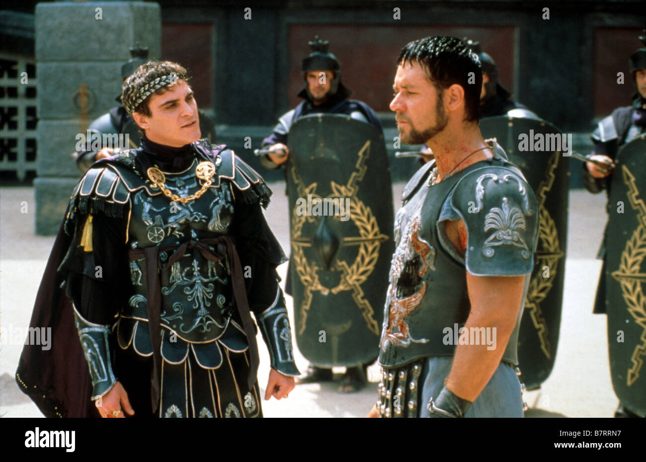 Gladiator  Year: 2000 USA Russell Crowe, Joaquin Phoenix  Director: Ridley Scott Stock Photo