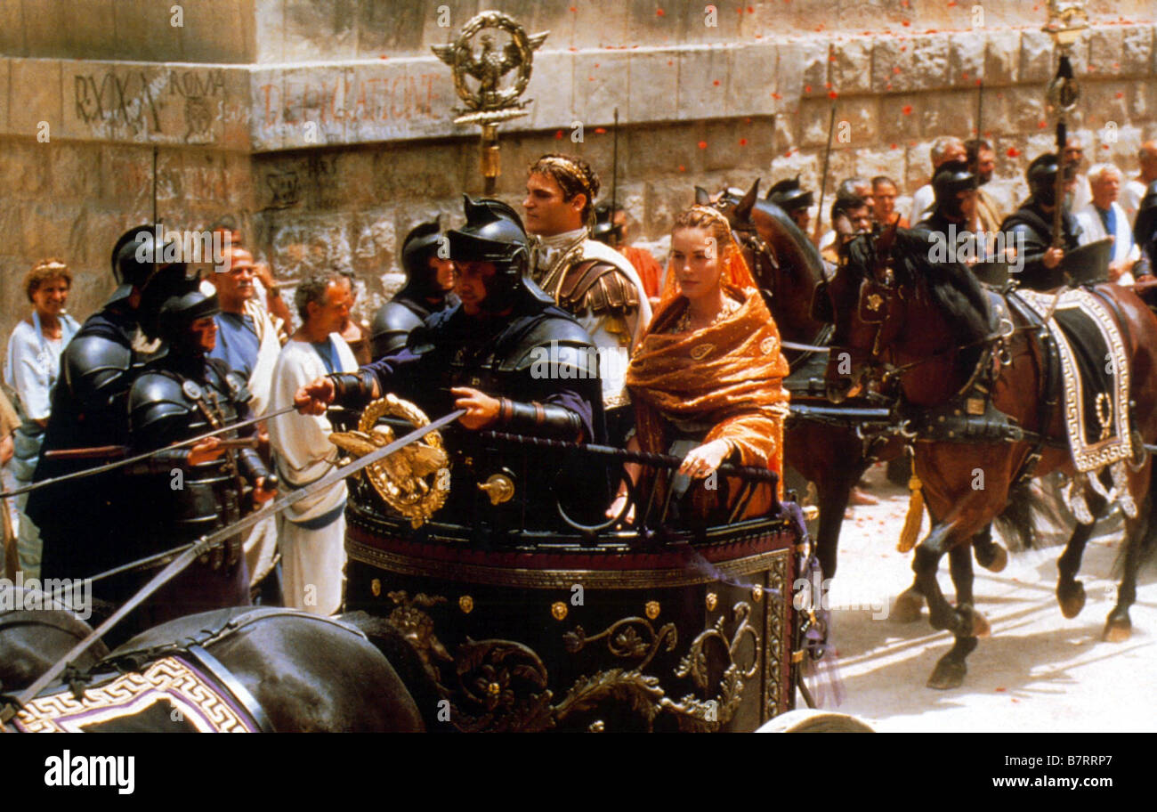 Gladiator  Year: 2000 USA Connie Nielsen, Joaquin Phoenix  Director: Ridley Scott Stock Photo