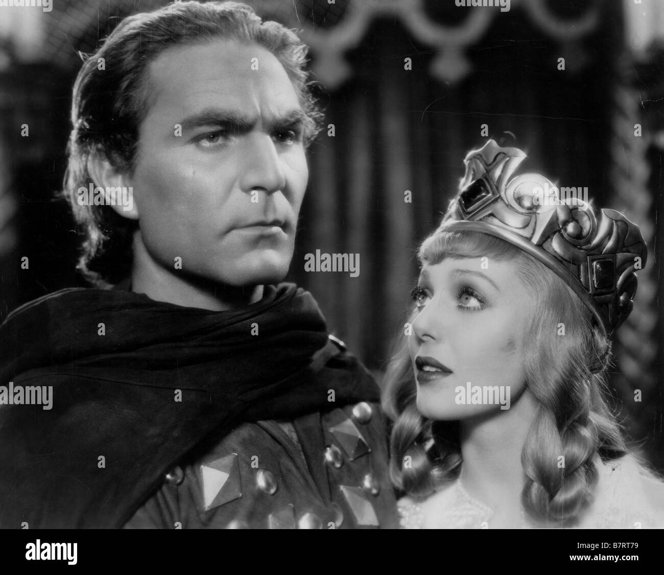 The Crusades Year: 1935 USA Henry Wilcoxon, Loretta Young  Director : Cecil B.Demille Stock Photo