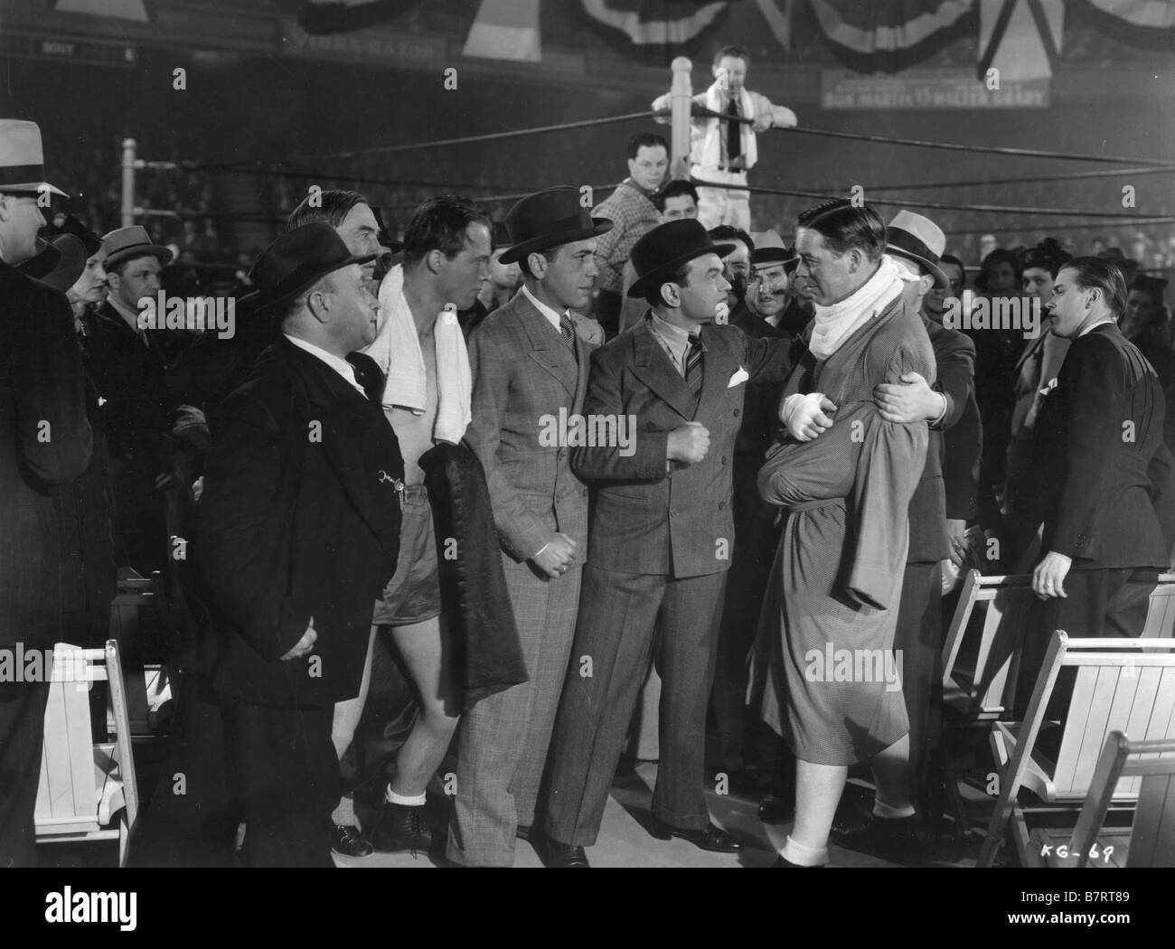 Kid Galahad Year 1937 USA Edward G. Robinson, Humphrey Bogart, Wayne