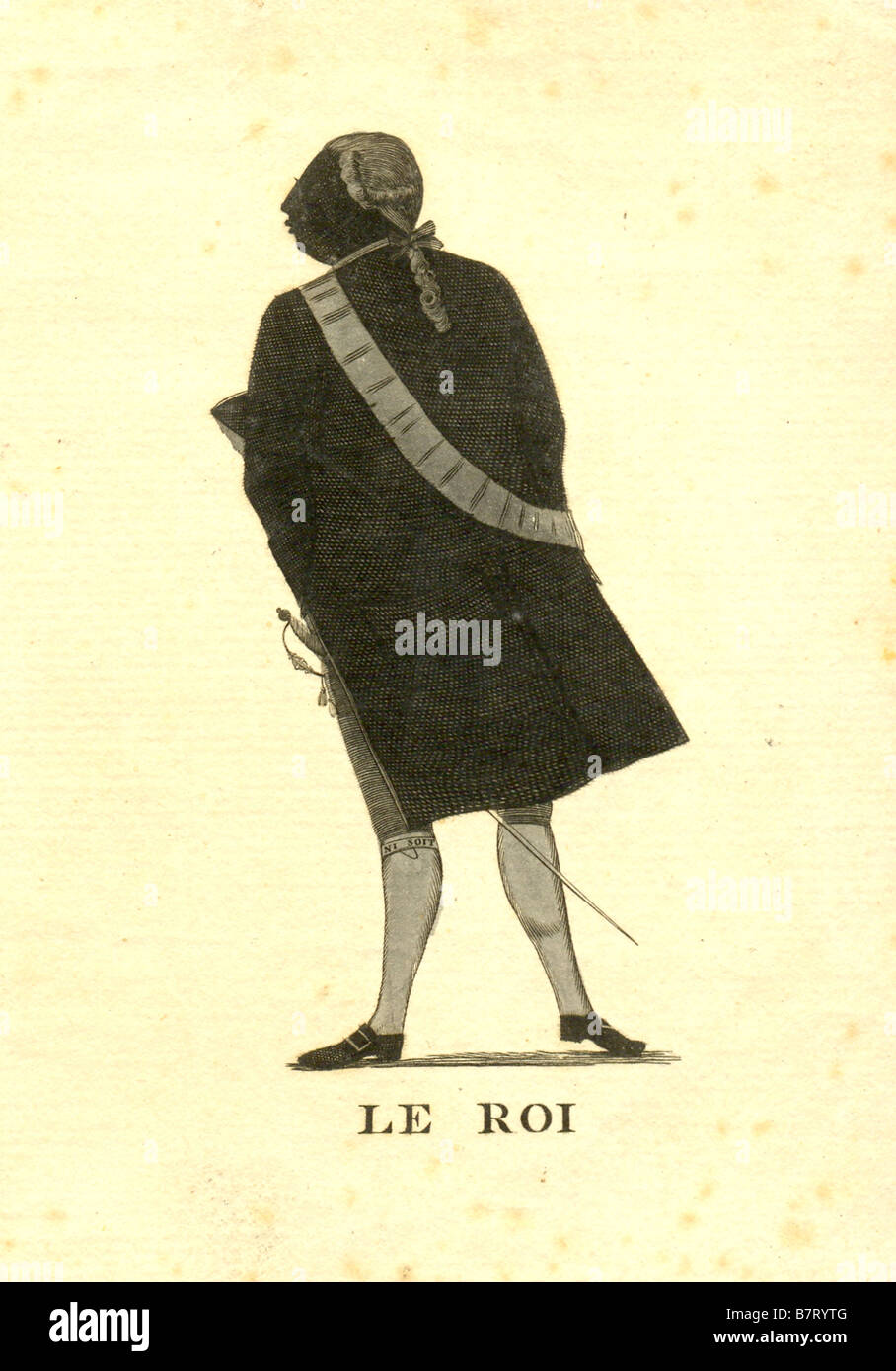 18th century portrait silhouette hires stock photography and images