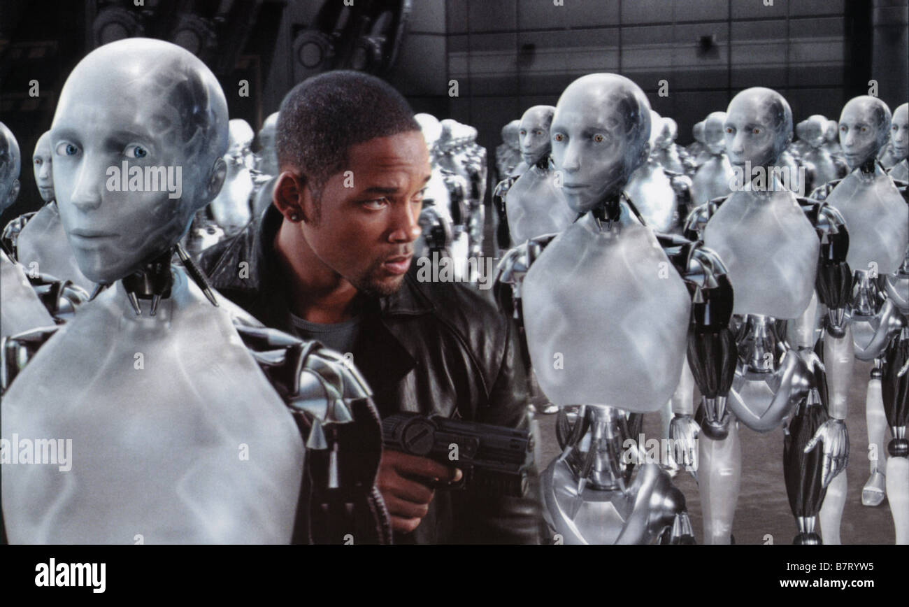 I, Robot  Year: 2004 USA Will Smith,  Director: Alex Proyas Stock Photo