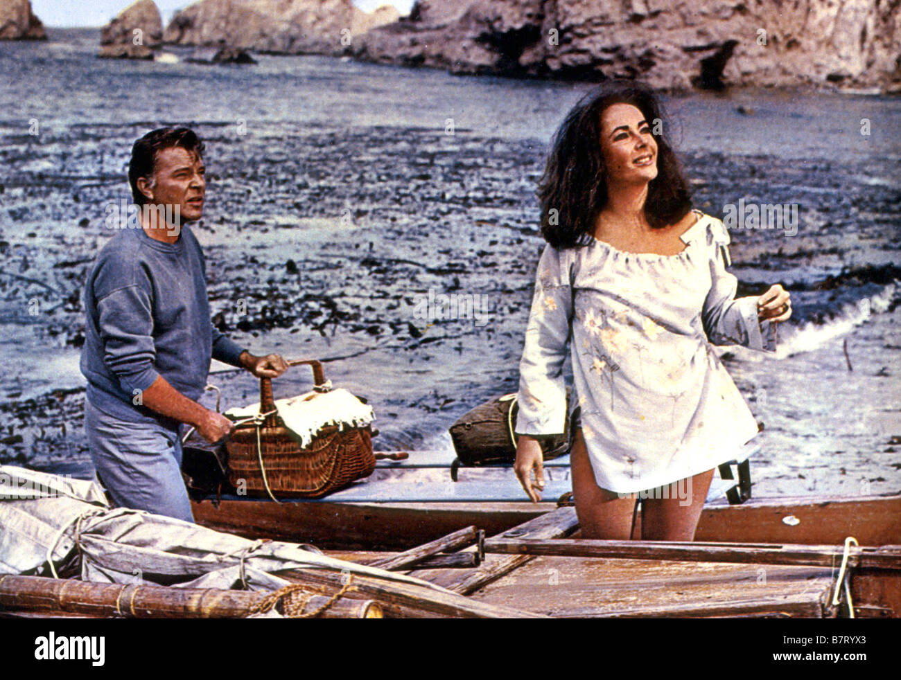 The Sandpiper Year: 1965 USA Elizabeth Taylor (Liz Taylor), , Richard Burton  Director: Vincente Minnelli Stock Photo