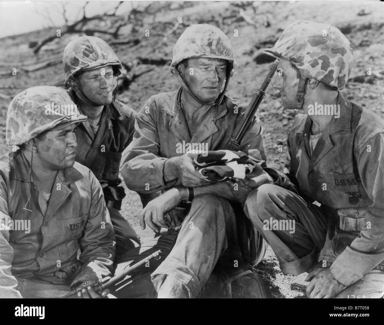 Sands of Iwo Jima Year: 1949 USA John Wayne Director:Allan Dawn Stock ...