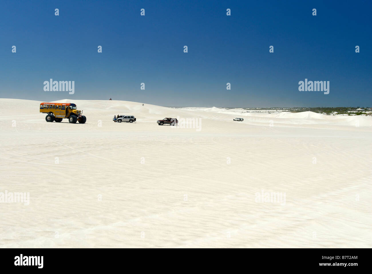 motor vehicles on sand dunes outdoor leisure activities summer Western