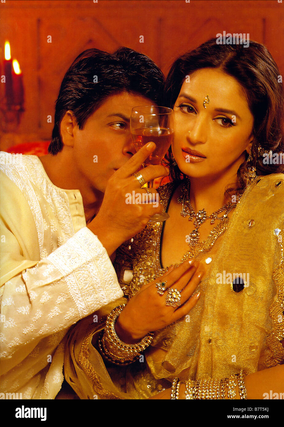 Devdas  Year: 2002 India Aishwarya Rai, Shah Rukh Khan Director: Sanjay Leela Bhansali Stock Photo