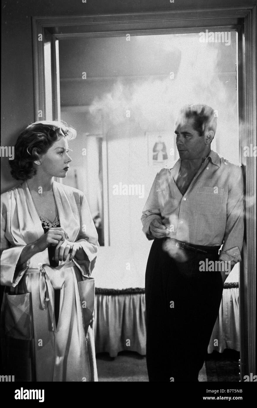 Human Desire  Year: 1954 USA Glenn Ford, Gloria Grahame  Director: Fritz Lang Stock Photo