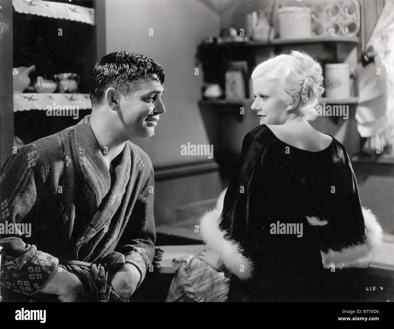 Hold Your Man  Year: 1933 USA Jean Harlow, Clark Gable  Director: Sam Wood Stock Photo