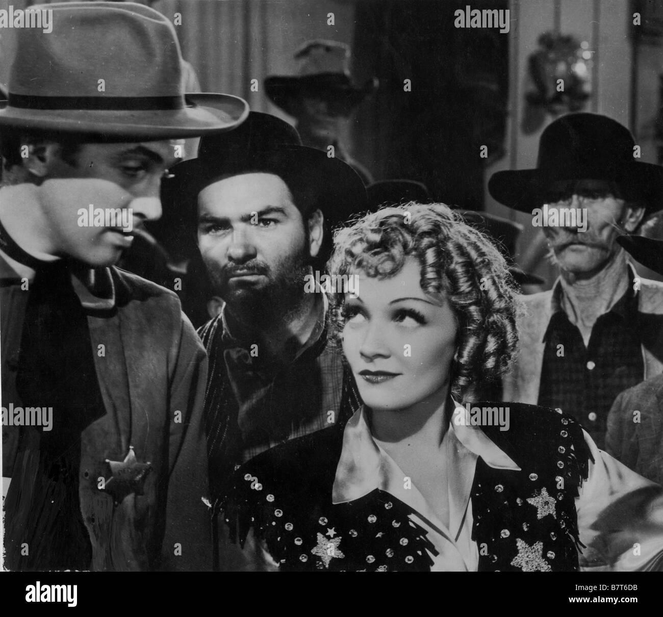 DESTRY RIDES AGAIN Year: 1939 USA Marlène Dietrich, James Stewart USA ...