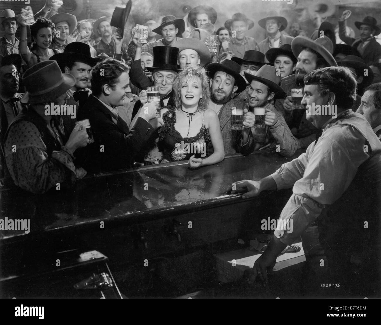 Femme ou demon DESTRY RIDES AGAIN  Year: 1939 USA Marlène Dietrich USA : 1939  Director : George Marshall Stock Photo
