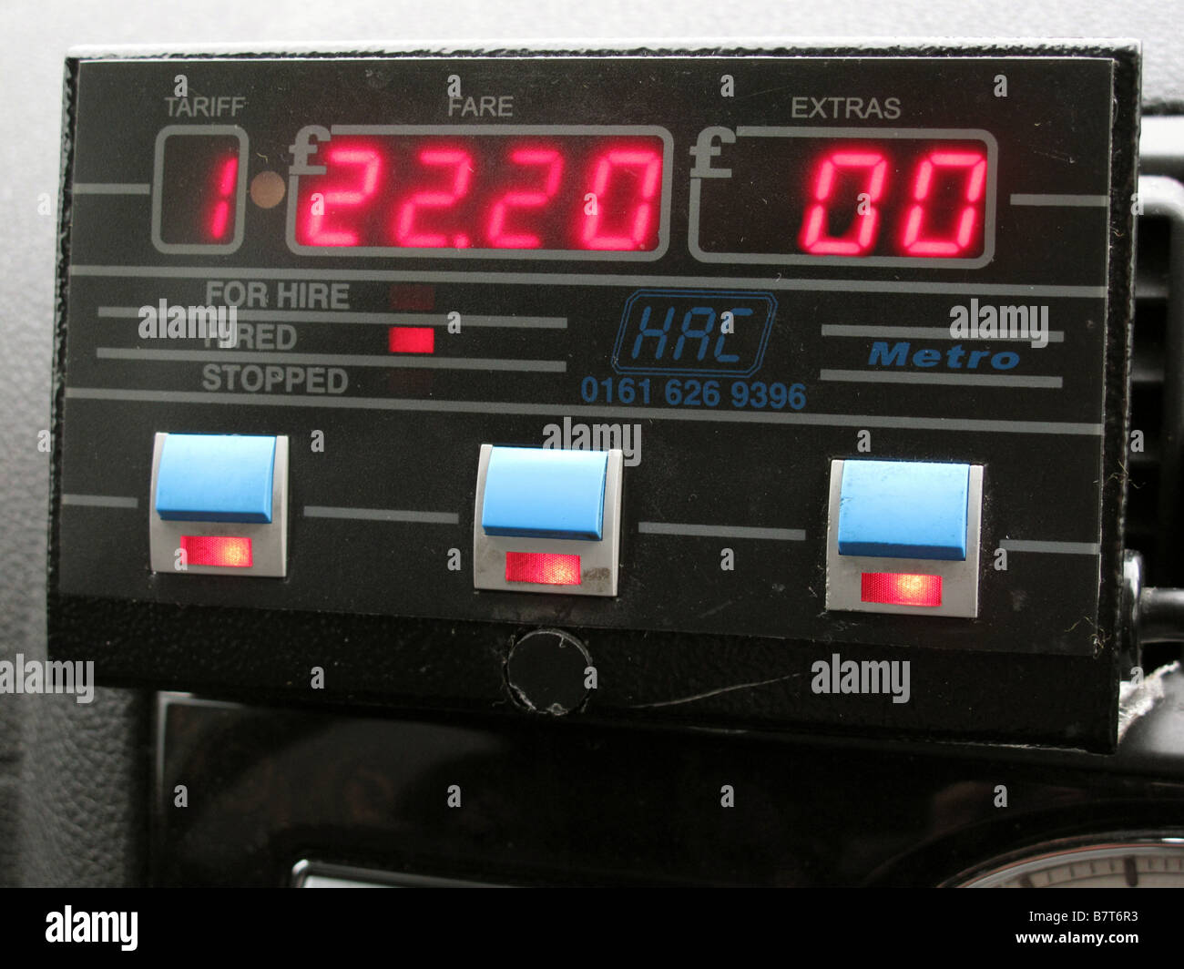 Taxi meter uk hires stock photography and images Alamy