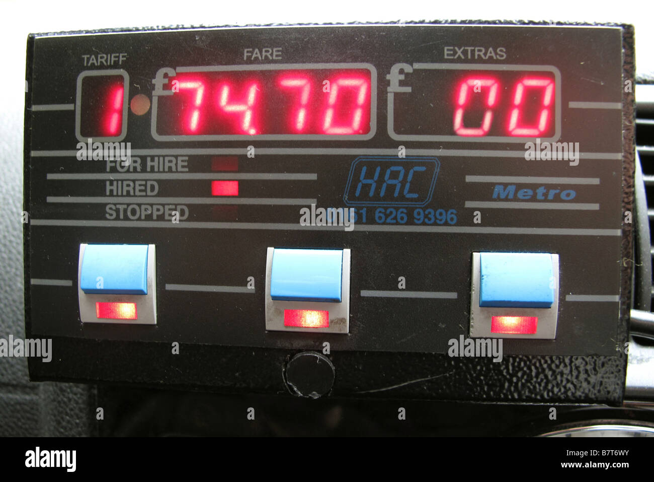 Taxi dashboard uk hires stock photography and images Alamy