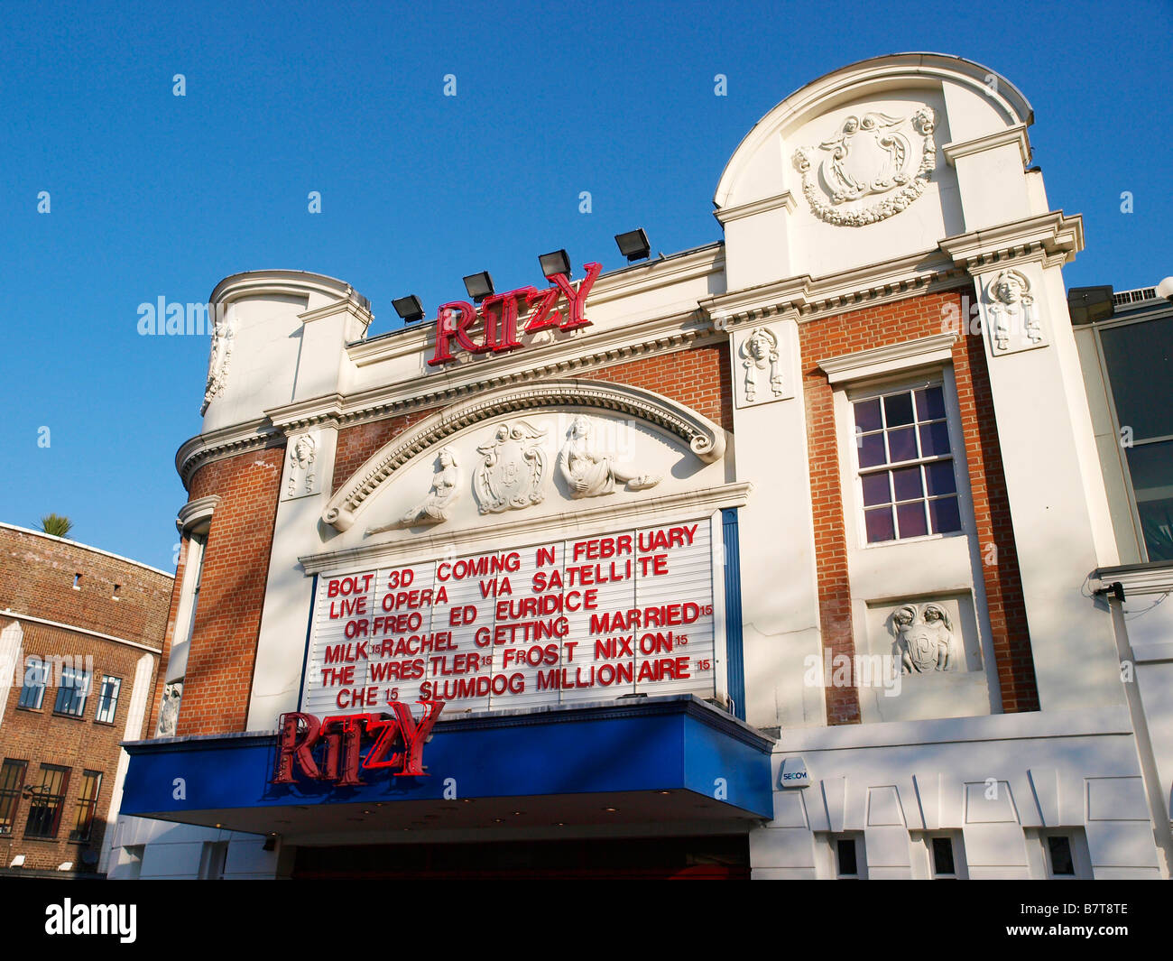 Ritzy Cinema Brixton London Stock Photo