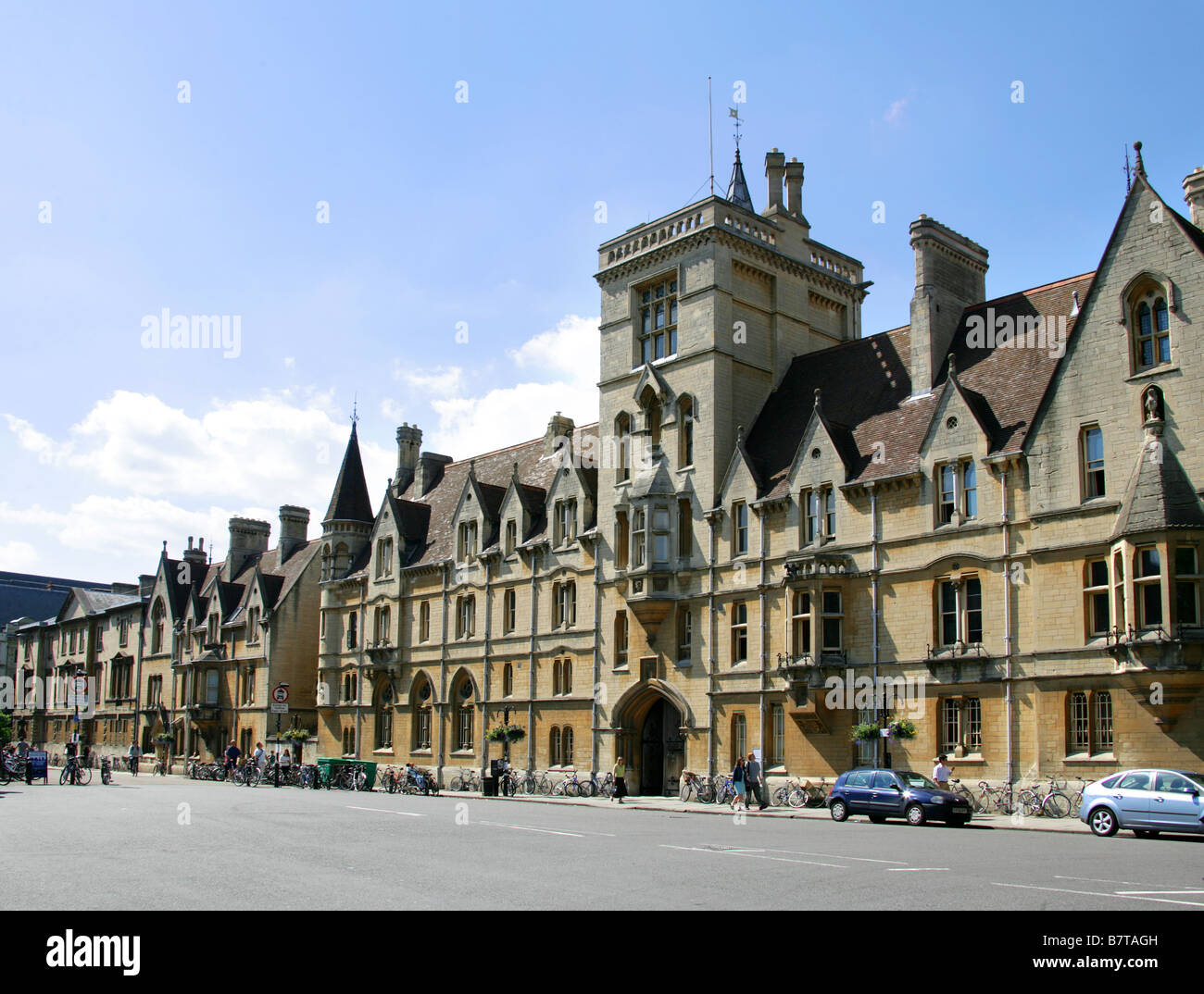 Balliol College, Oxford University, Oxford, Oxfordshire, UK Stock Photo ...